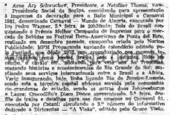 Jornal Folha da Tarde - 10 de fevereiro de 1981