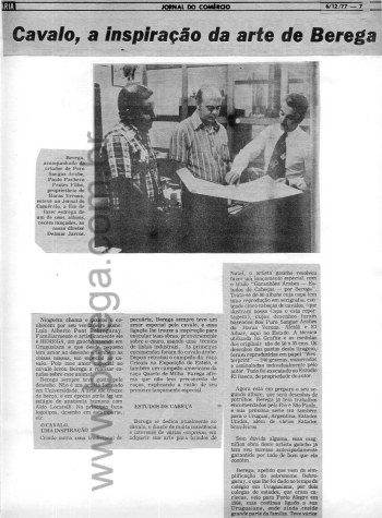 Reportagem Jornal do Comercio 06 dez 1977