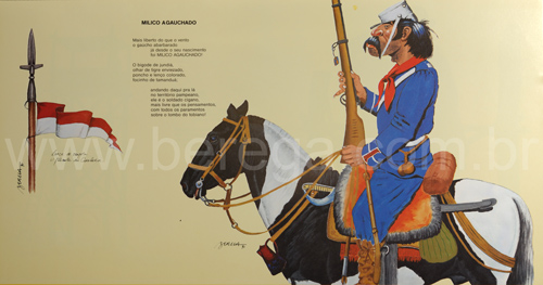 Milico Agauchado - Calendario Ipiranga - 1992
