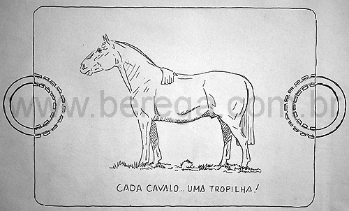 esboco de trabalho em arreio
